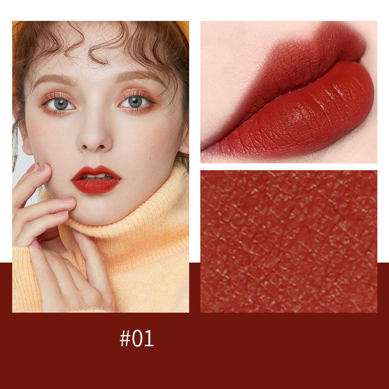 JMT-317834 Matte Velvet Lambskin Lip Gloss - Rich Moisturizing Color with Non-Stick Formula