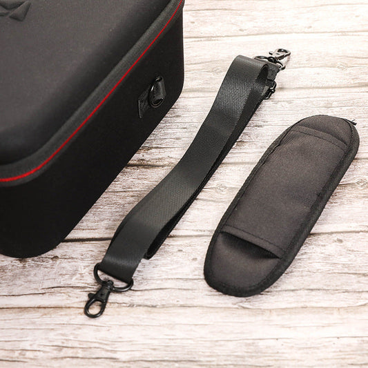 JMT-317898 Nintendo Game Console Storage Bag with Complete Accessory Package - Black, EVA Material, 29x25x13cm