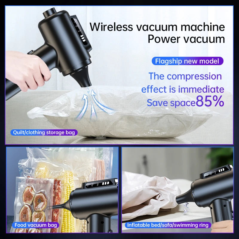 JMT-318026 Portable High-Power Handheld Multi-Functional Vacuum Cleaner for Cars and Home Use