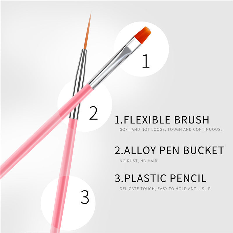 JMT-318026 Smart USB Nail Polishing Tool Set - 36W Acrylic Lamp for Nail Art