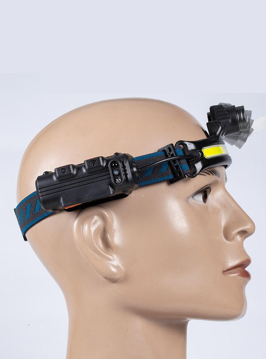 JMT-318602 Rechargeable Outdoor Fishing Headlight with Strong Light and Sensor Technology