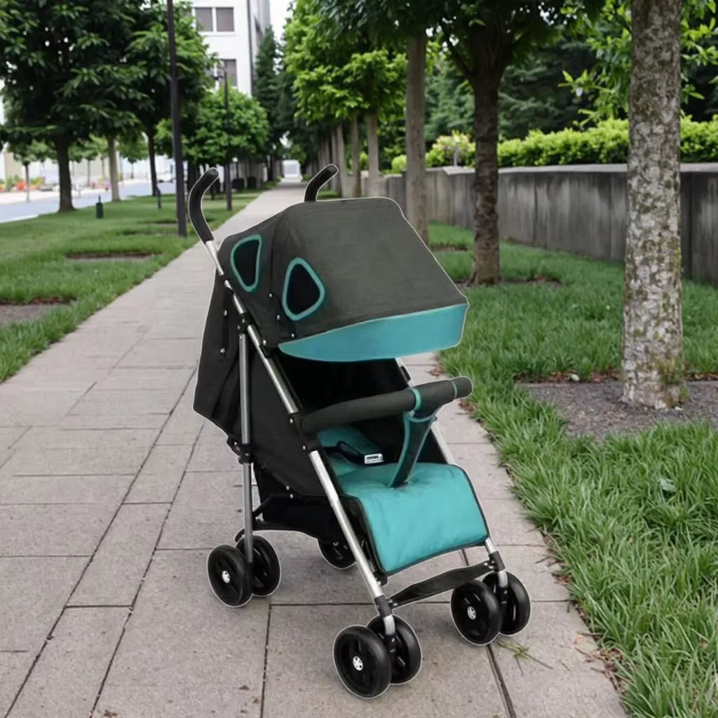 JMT-318858 Adjustable Stroller with Sunshade and Breathable Net for Indoor and Outdoor Use