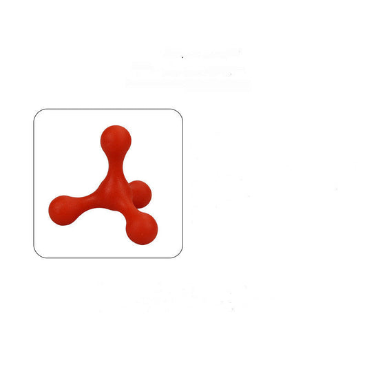 JMT-318858 Durable TPE Dog Chew Toy for Molar Relief and Puzzle Training, Assorted Colors