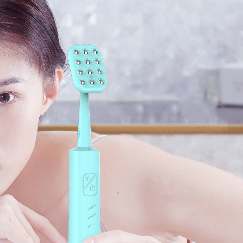 JMT-318858 Multi-purpose Facial Cleanser and Tooth Guard in White, Blue, and Black - Food Grade Quality