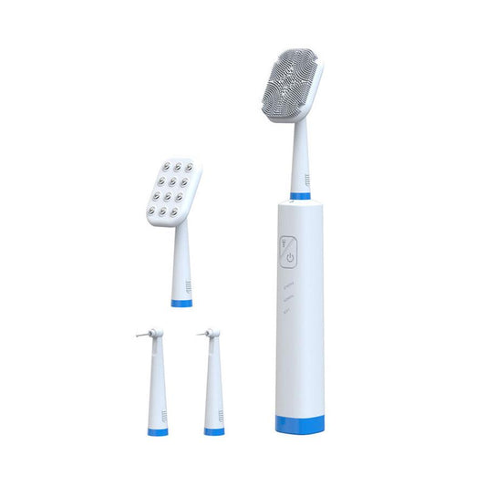 JMT-318858 Multi-purpose Facial Cleanser and Tooth Guard in White, Blue, and Black - Food Grade Quality