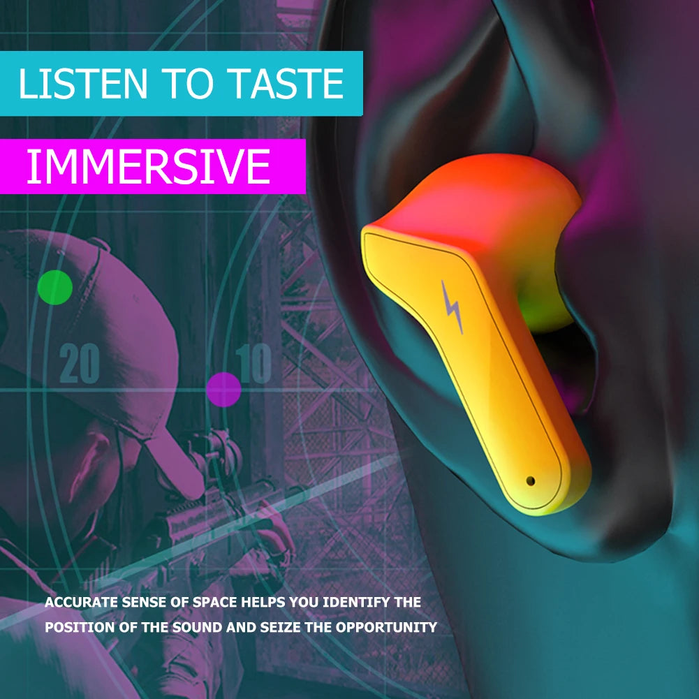 JMT-319050 Waterproof TWS Earbuds with 60ms Low Latency for Gaming, Hi-Fi Sound and Comfortable Fit