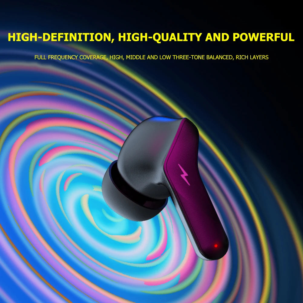 JMT-319050 Waterproof TWS Earbuds with 60ms Low Latency for Gaming, Hi-Fi Sound and Comfortable Fit