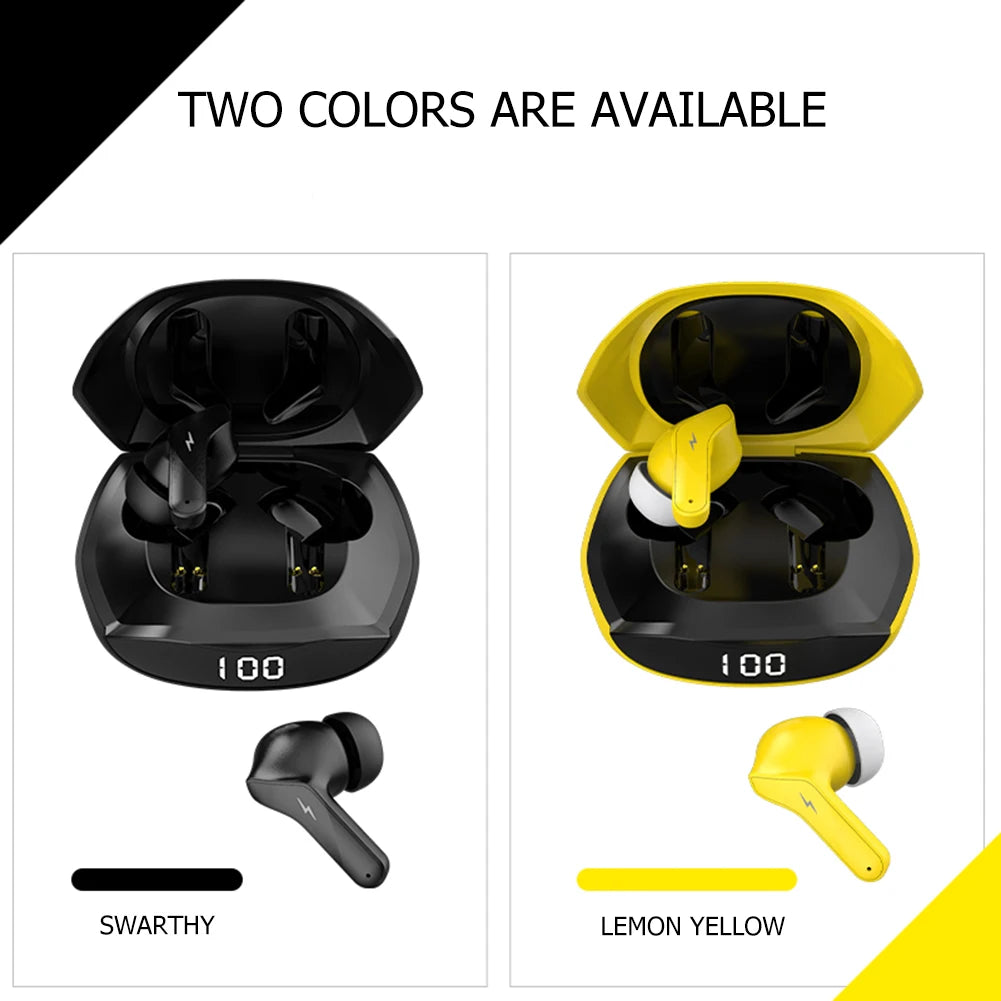 JMT-319050 Waterproof TWS Earbuds with 60ms Low Latency for Gaming, Hi-Fi Sound and Comfortable Fit