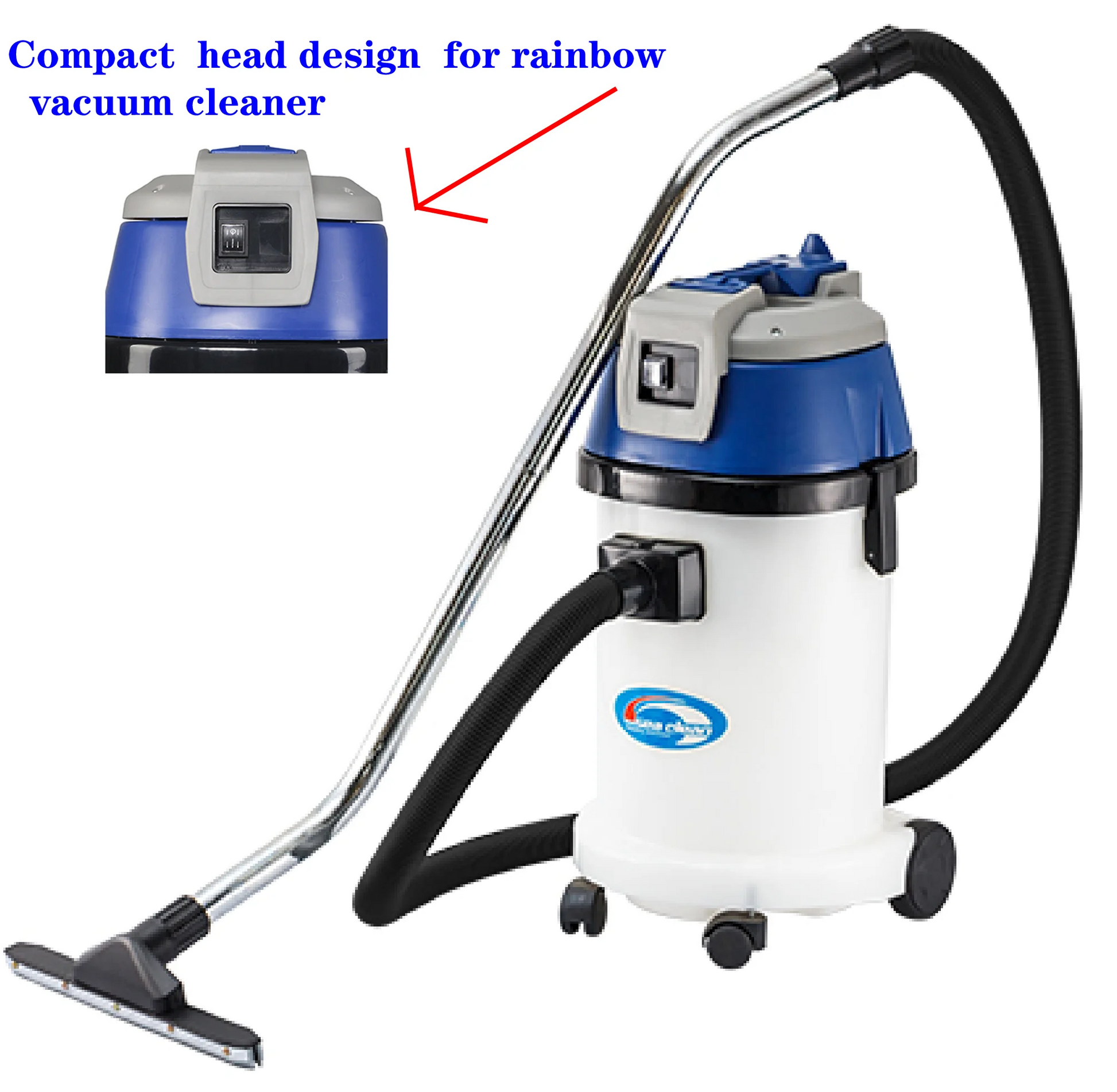 JMT-319178 30L Plastic Wet and Dry Vacuum Cleaner with 1000W Power and Modern Design