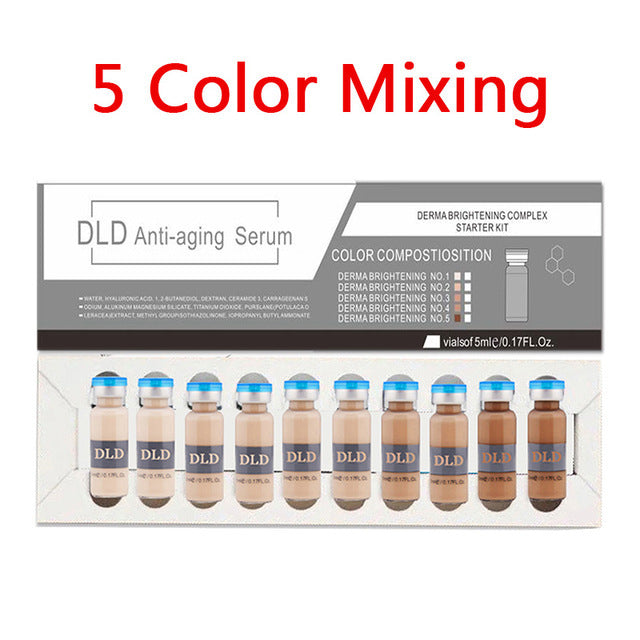 JMT-319306 Korean 8ml BB Cream & Booster Ampoule Starter Kit - 12 Vials for Radiant Skin