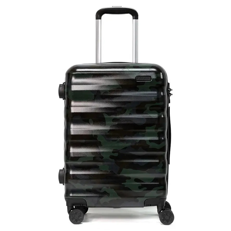 JMT-319434 Camo Design Spinner Wheel Luggage with Trolley System for Travel