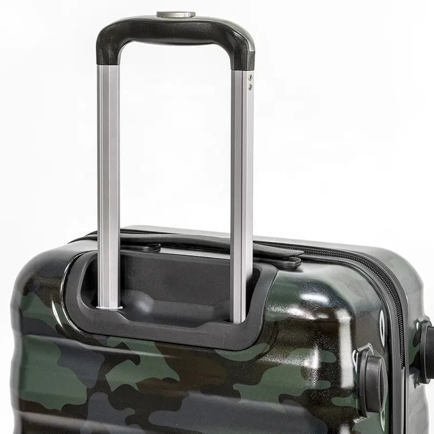 JMT-319434 Camo Design Spinner Wheel Luggage with Trolley System for Travel