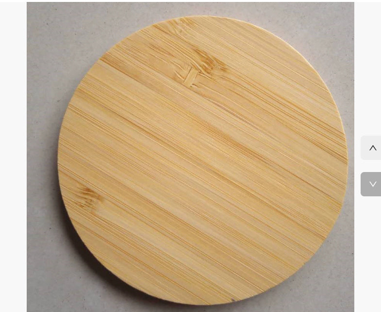 JMT-319562 Bamboo Wireless Charger 5W with Over-Temperature and Overcurrent Protection