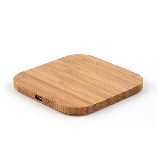JMT-319562 Bamboo Wireless Charger 5W with Over-Temperature and Overcurrent Protection