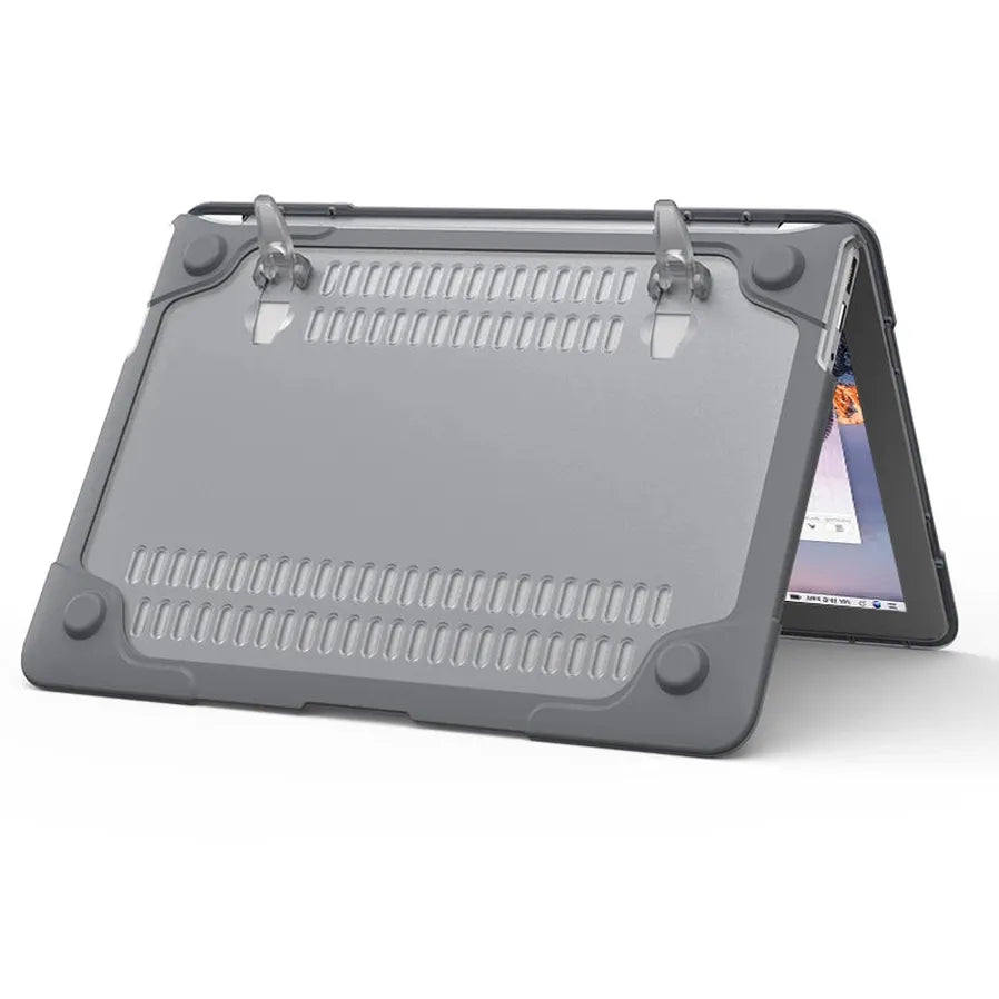 JMT-319690 Dual Layer Hard Shell Case with Foldable Stand for MacBook Pro 16 Inch (2019)