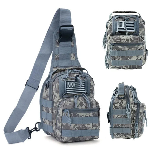 JMT-319754 Tactical Camouflage Shoulder Bag for Outdoor Activities and Sports