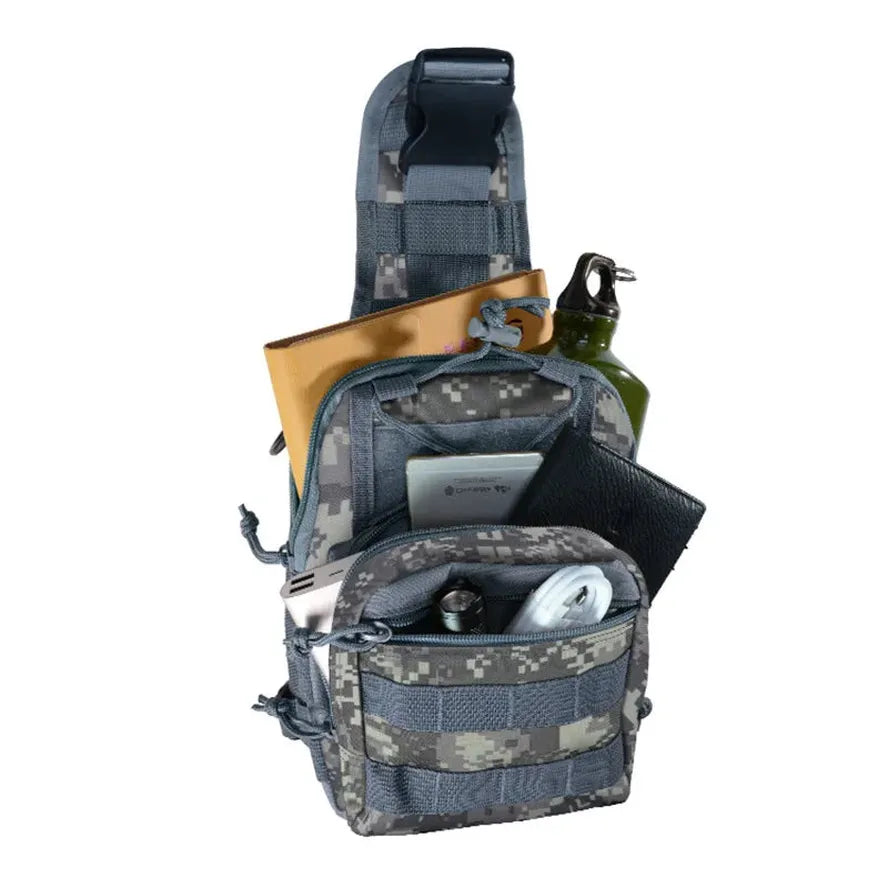 JMT-319754 Tactical Camouflage Shoulder Bag for Outdoor Activities and Sports