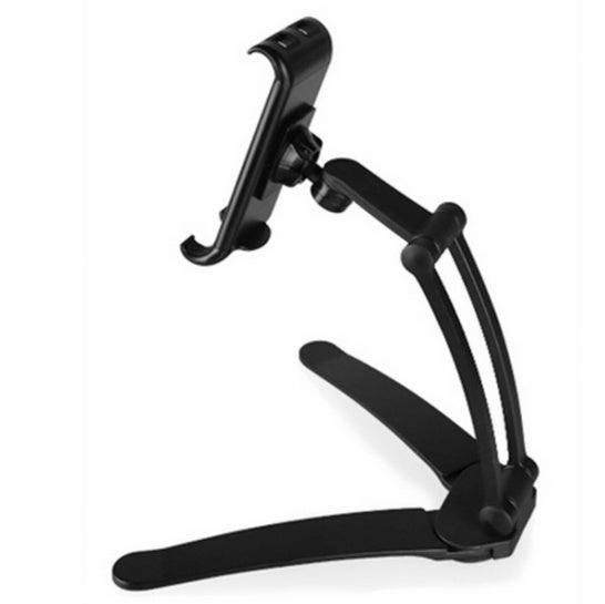 JMT-319882 Aluminum Alloy Adjustable Tablet Stand for 5-10.5 Inch Devices, 360-Degree Rotation, Sturdy Design