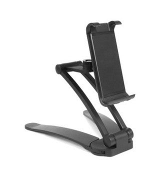 JMT-319882 Aluminum Alloy Adjustable Tablet Stand for 5-10.5 Inch Devices, 360-Degree Rotation, Sturdy Design