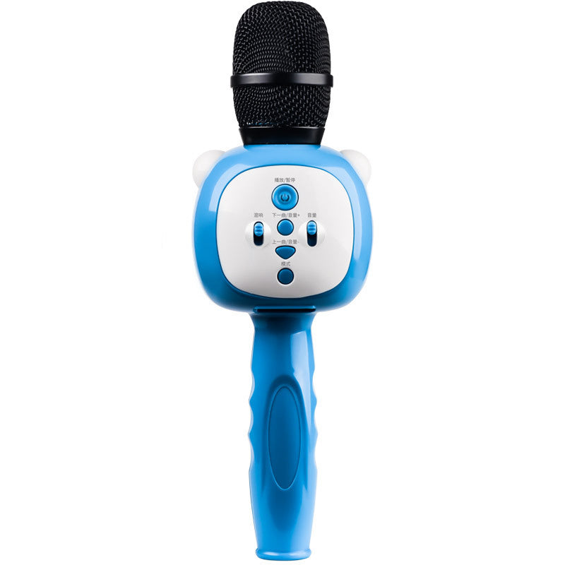 JMT-320202 Kids Bluetooth Dynamic Microphone with Battery and Audio Cables - Portable 258mm Design