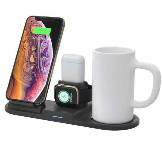 JMT-320714 Fast Wireless Charger with Type-C Interface and 36W Adapter, 2100mA Charging Current