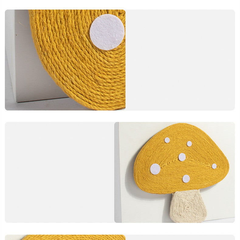 JMT-321034 Durable Cotton Rope Cat Scratcher with Suction Cup - Multiple Colors Available