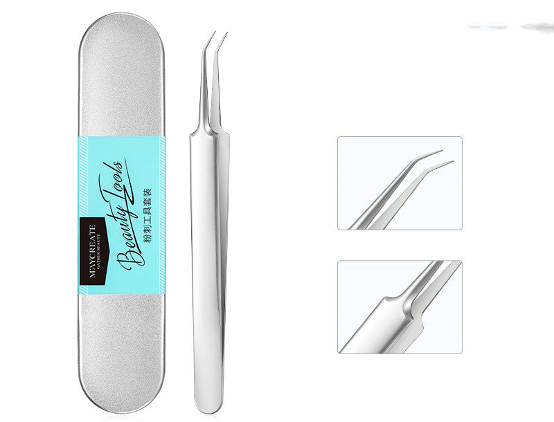 JMT-321418 Acne Removal Tool Set with Various Clips and Needles for Comprehensive Skin Care