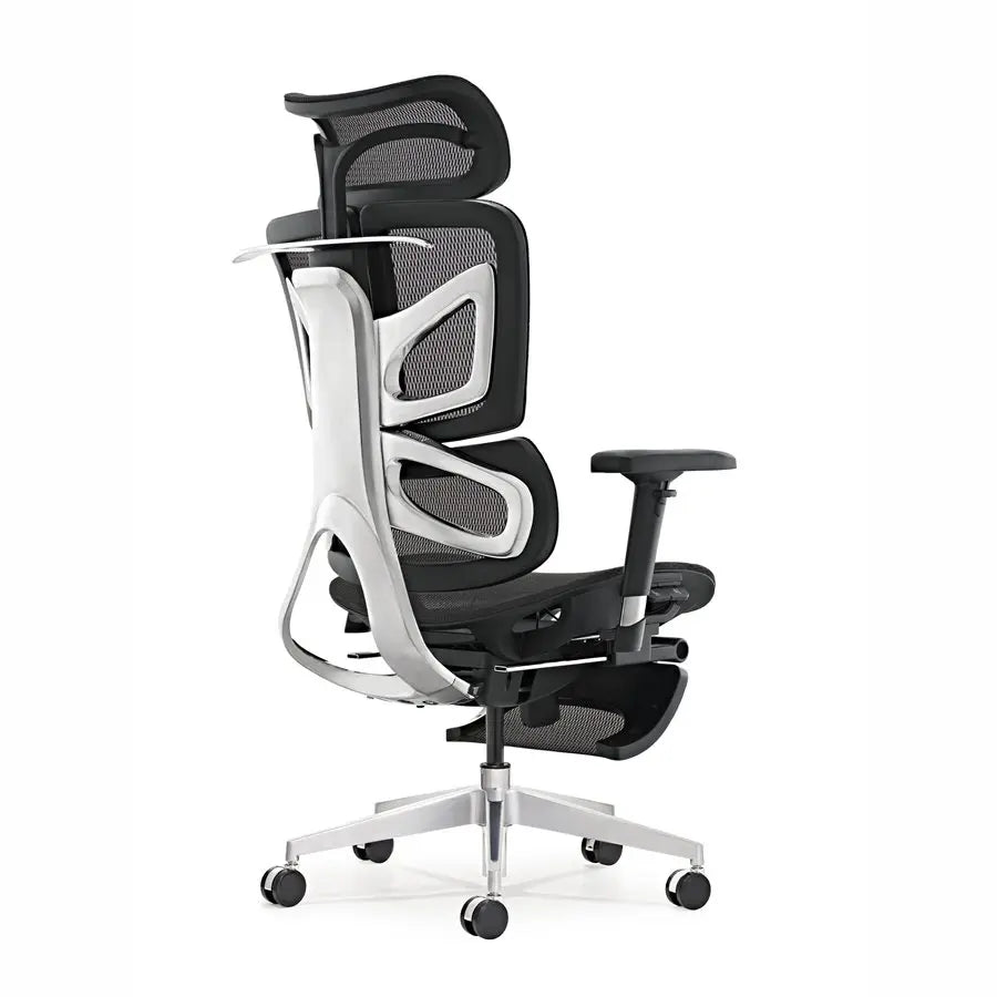 JMT-321930 Ergonomic Mesh Office Chair with Aluminium Base and Rotating Design