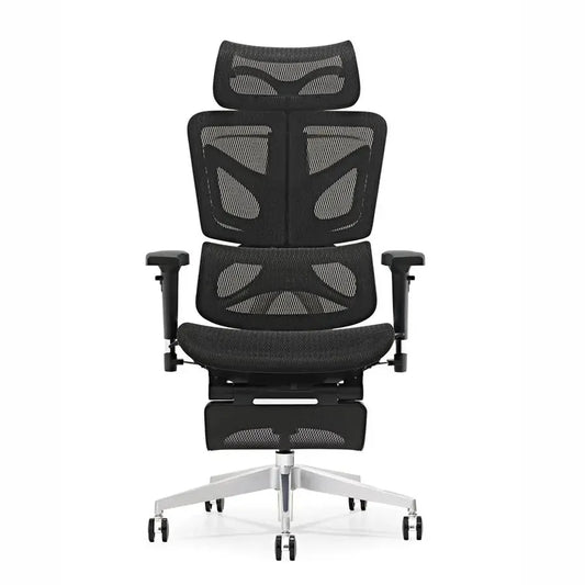 JMT-321930 Ergonomic Mesh Office Chair with Aluminium Base and Rotating Design
