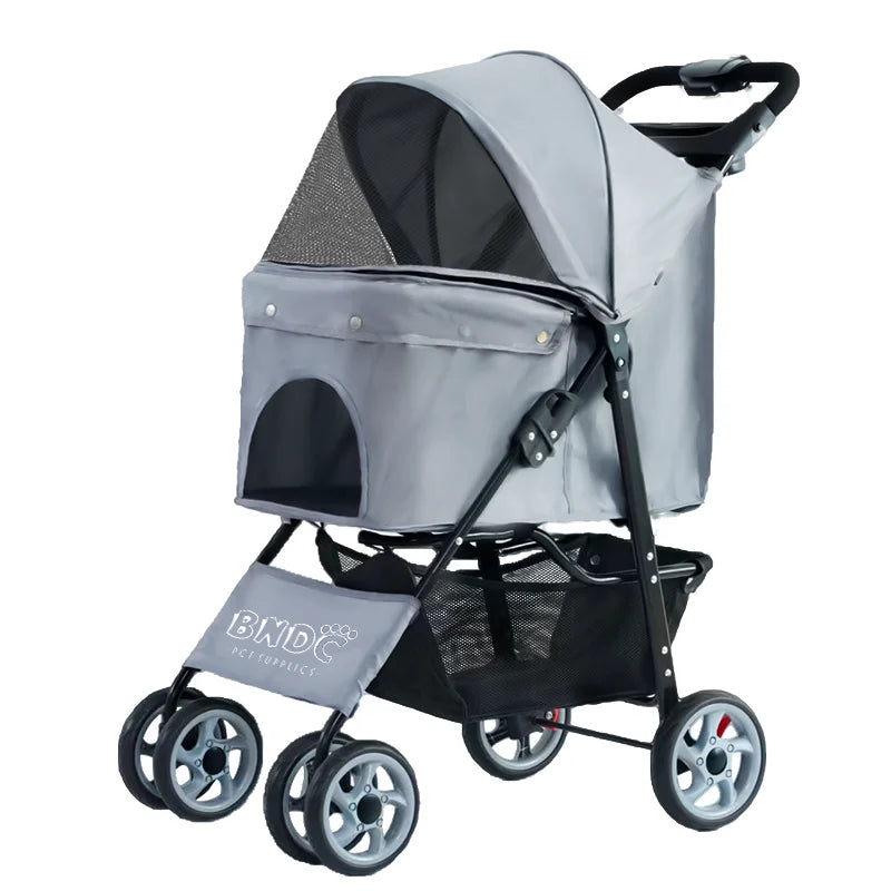 JMT-322122 Lightweight Foldable Pet Stroller for Easy Travel with Your Pet