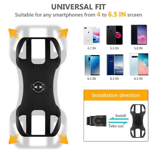 JMT-322378 Adjustable Bicycle Phone Holder for Easy Access and Stability
