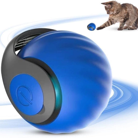 JMT-323146 Self-Rolling Interactive Cat and Dog Toy Ball with Touch Control - Rechargeable, Durable, and Easy to Clean
