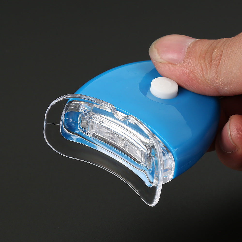 JMT-323722 LED Teeth Whitening Kit with Adjustable Tray and Multi-Color Light Options