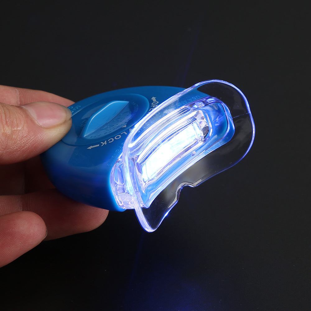 JMT-323722 LED Teeth Whitening Kit with Adjustable Tray and Multi-Color Light Options