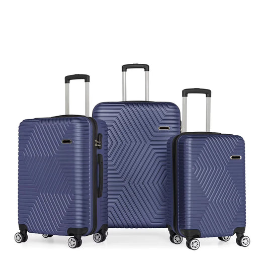 JMT-324362 Travel Box Luggage Set – 3-Piece Spinner Suitcase Collection for Efficient Travel and Moving