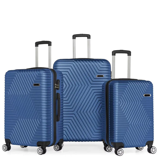 JMT-324362 Travel Box Luggage Set – 3-Piece Spinner Suitcase Collection for Efficient Travel and Moving