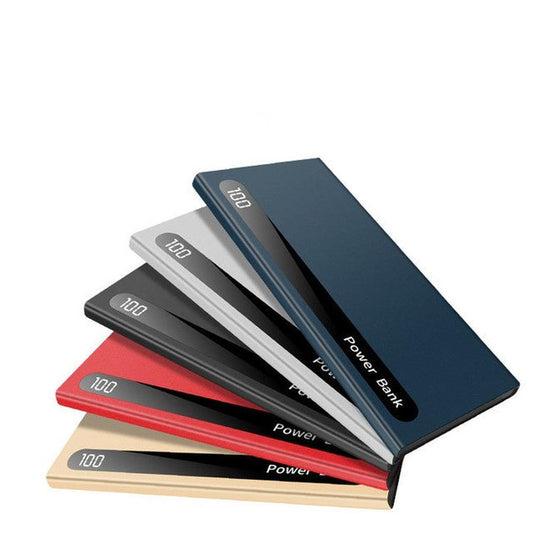 JMT-324490 Ultra-Thin 20000mAh Digital Display Power Bank for Smartphones and Tablets