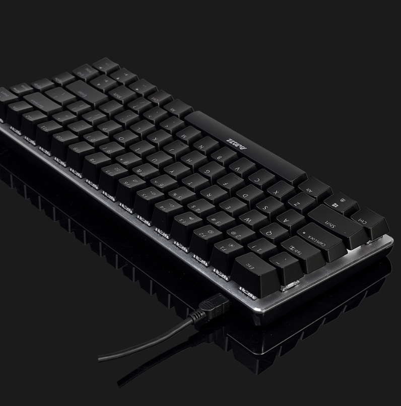 JMT-324554 Black RGB Mechanical Gaming Keyboard with Full Key Setup for Desktop and Notebook Use