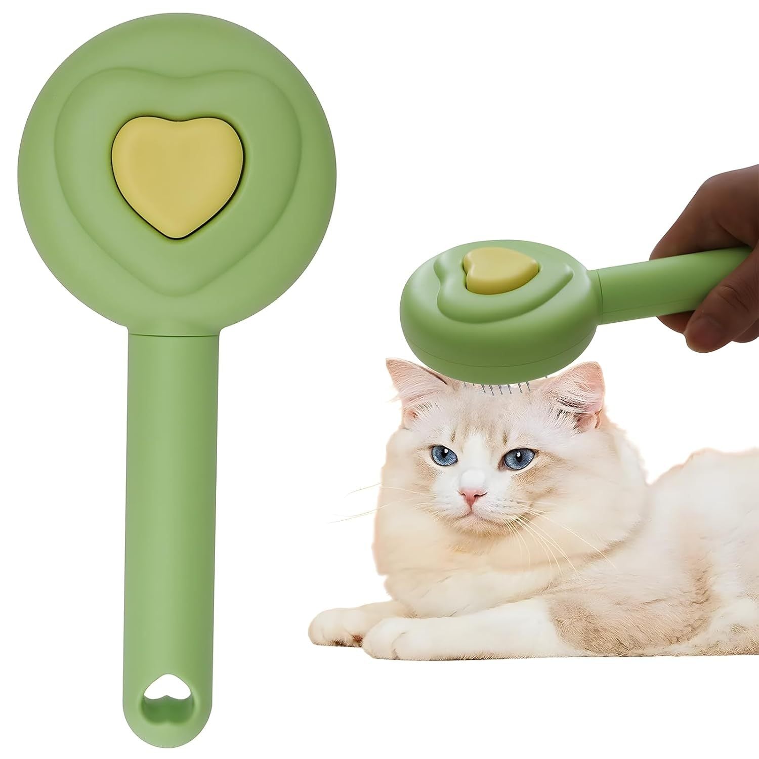 JMT-324554 Pet Beauty One-Click Hair Removal Comb for Cats and Dogs