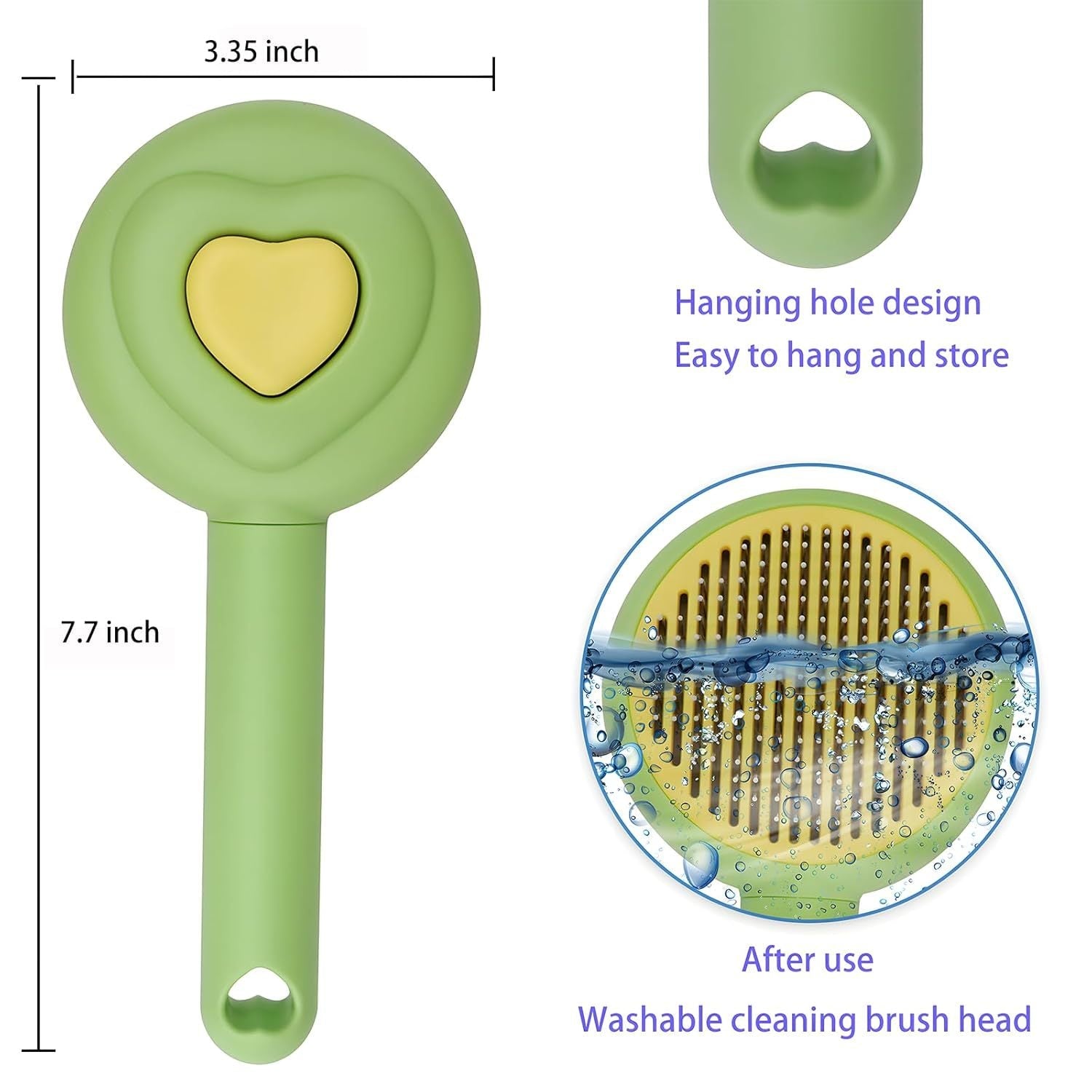 JMT-324554 Pet Beauty One-Click Hair Removal Comb for Cats and Dogs