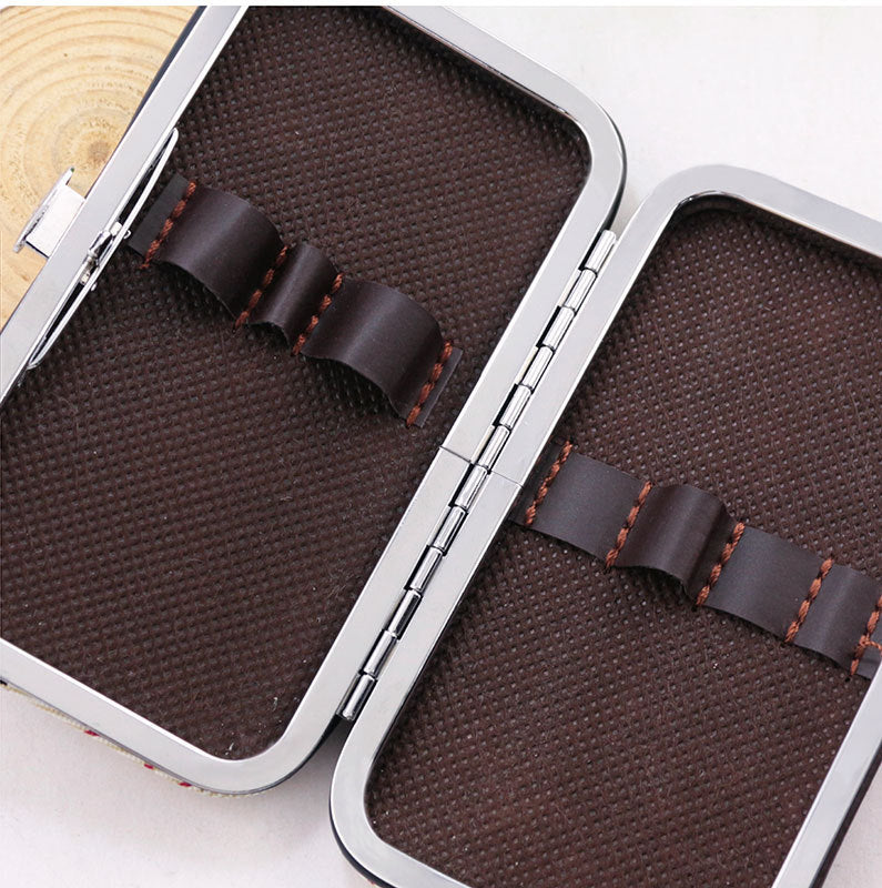 JMT-324618 7-Piece Stainless Steel Personal Care Nail Clipper Set with Carrying Pouch