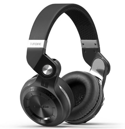 JMT-324810 Wireless Bluetooth Headset T2 Plus with HiFi Sound, Microphone, and FM Radio - On-Ear Design for Mobile and Computer Use