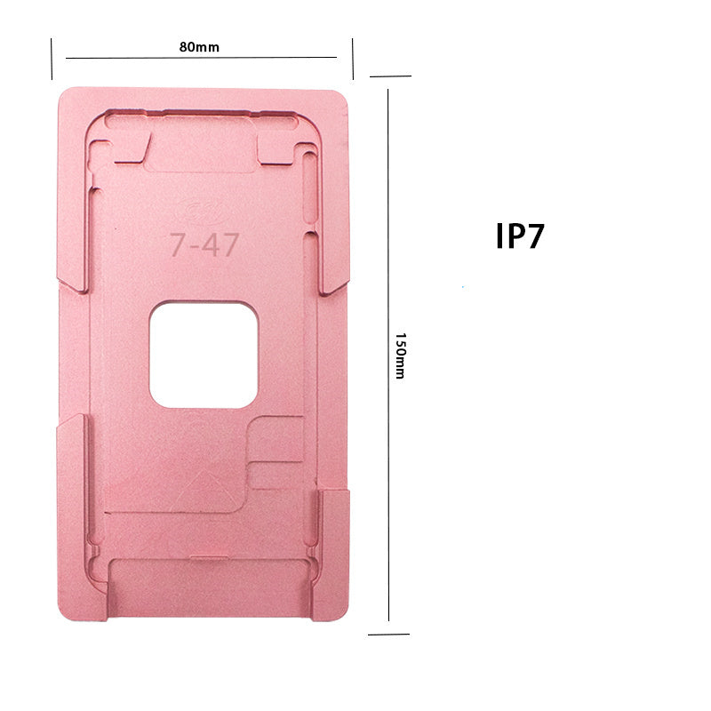 JMT-325002 Precision Positioning Mold for iPhone Models 6/6S, 6P, 7/7P, 8/8P, X/XS, 11/XR, 11Pro/Max, 12MINI/PRO/PRO MAX