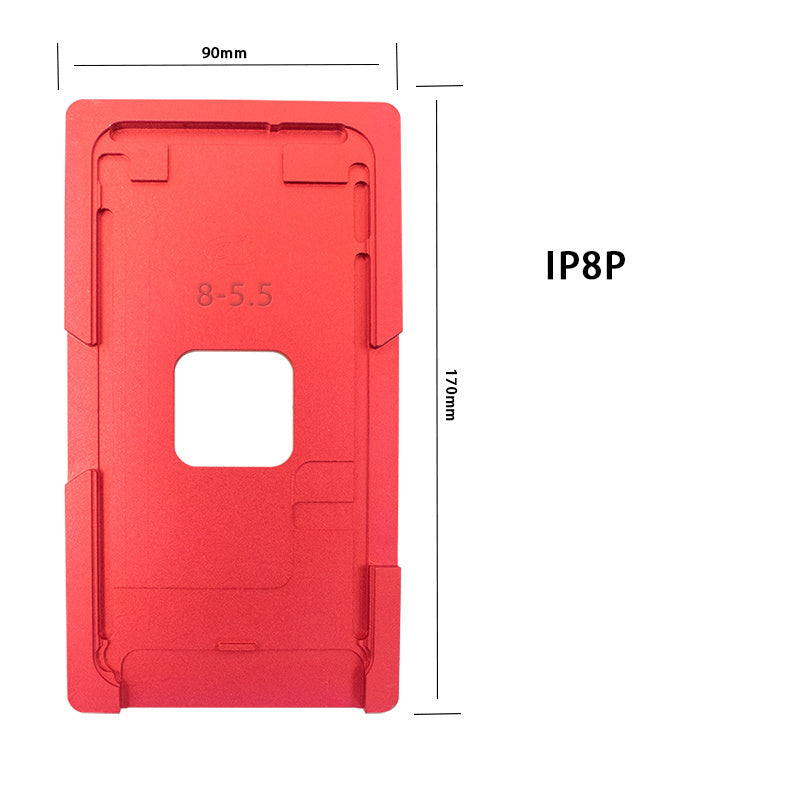 JMT-325002 Precision Positioning Mold for iPhone Models 6/6S, 6P, 7/7P, 8/8P, X/XS, 11/XR, 11Pro/Max, 12MINI/PRO/PRO MAX