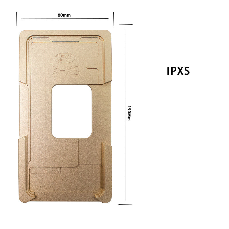 JMT-325002 Precision Positioning Mold for iPhone Models 6/6S, 6P, 7/7P, 8/8P, X/XS, 11/XR, 11Pro/Max, 12MINI/PRO/PRO MAX