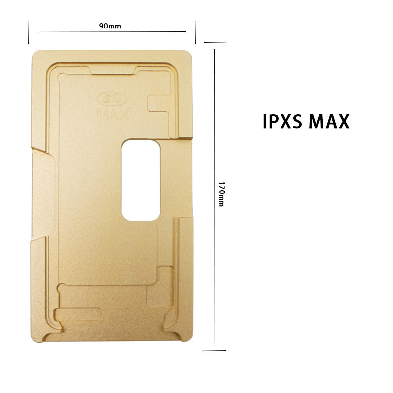 JMT-325002 Precision Positioning Mold for iPhone Models 6/6S, 6P, 7/7P, 8/8P, X/XS, 11/XR, 11Pro/Max, 12MINI/PRO/PRO MAX