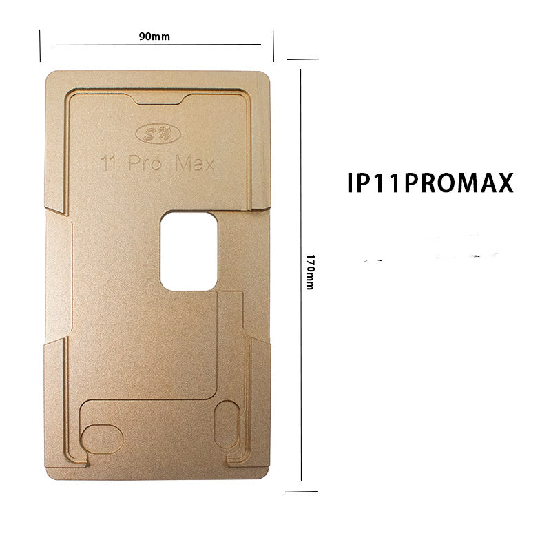 JMT-325002 Precision Positioning Mold for iPhone Models 6/6S, 6P, 7/7P, 8/8P, X/XS, 11/XR, 11Pro/Max, 12MINI/PRO/PRO MAX