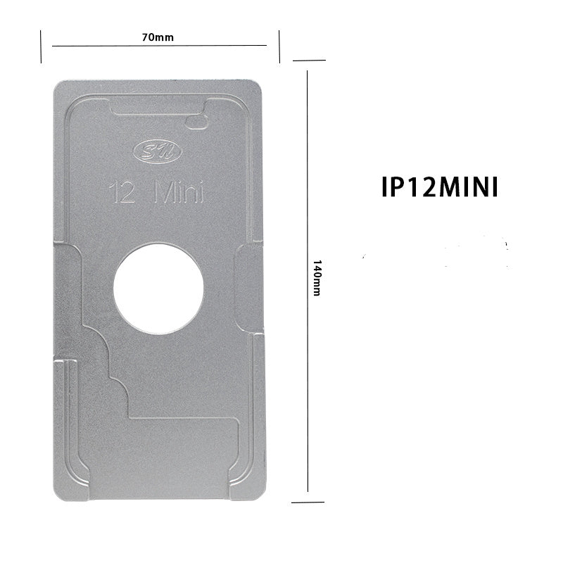 JMT-325002 Precision Positioning Mold for iPhone Models 6/6S, 6P, 7/7P, 8/8P, X/XS, 11/XR, 11Pro/Max, 12MINI/PRO/PRO MAX