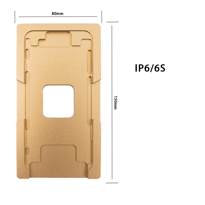JMT-325002 Precision Positioning Mold for iPhone Models 6/6S, 6P, 7/7P, 8/8P, X/XS, 11/XR, 11Pro/Max, 12MINI/PRO/PRO MAX