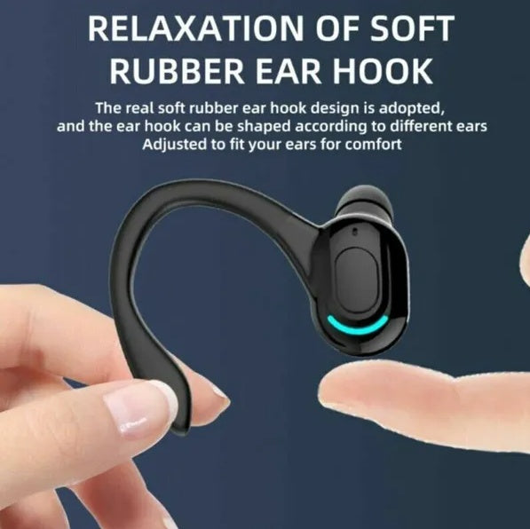 JMT-325130 Wireless Bluetooth 5.1 Earbuds with Ear Hook Design for Enhanced Comfort and Sound Quality